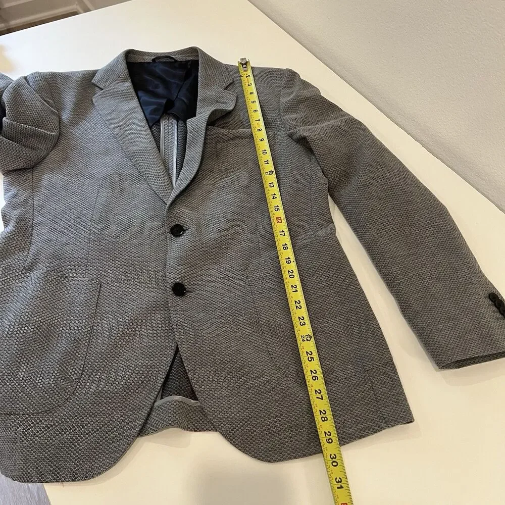 Rodd & Gunn Glovers Sports Fit Jacket Blazer Gray Large Wool
